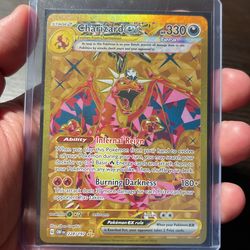 Charizard ex Gold 