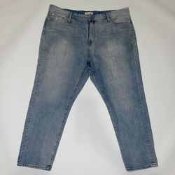 Madewell Women's The Perfect Vintage Jean High-rise Distressed Blue Jeans 37