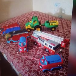 Tonka Rescue Fire Truck,Paw Patrol Cruisers,Etc