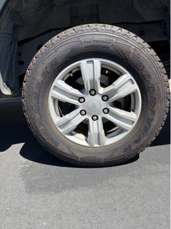 Set of 4 Goodyear Wrangler All-Terrain Adventure Kevlar 255/65R17 Tires