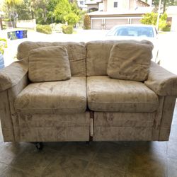 Loveseat Sofa Bed Couch Good Used Condition