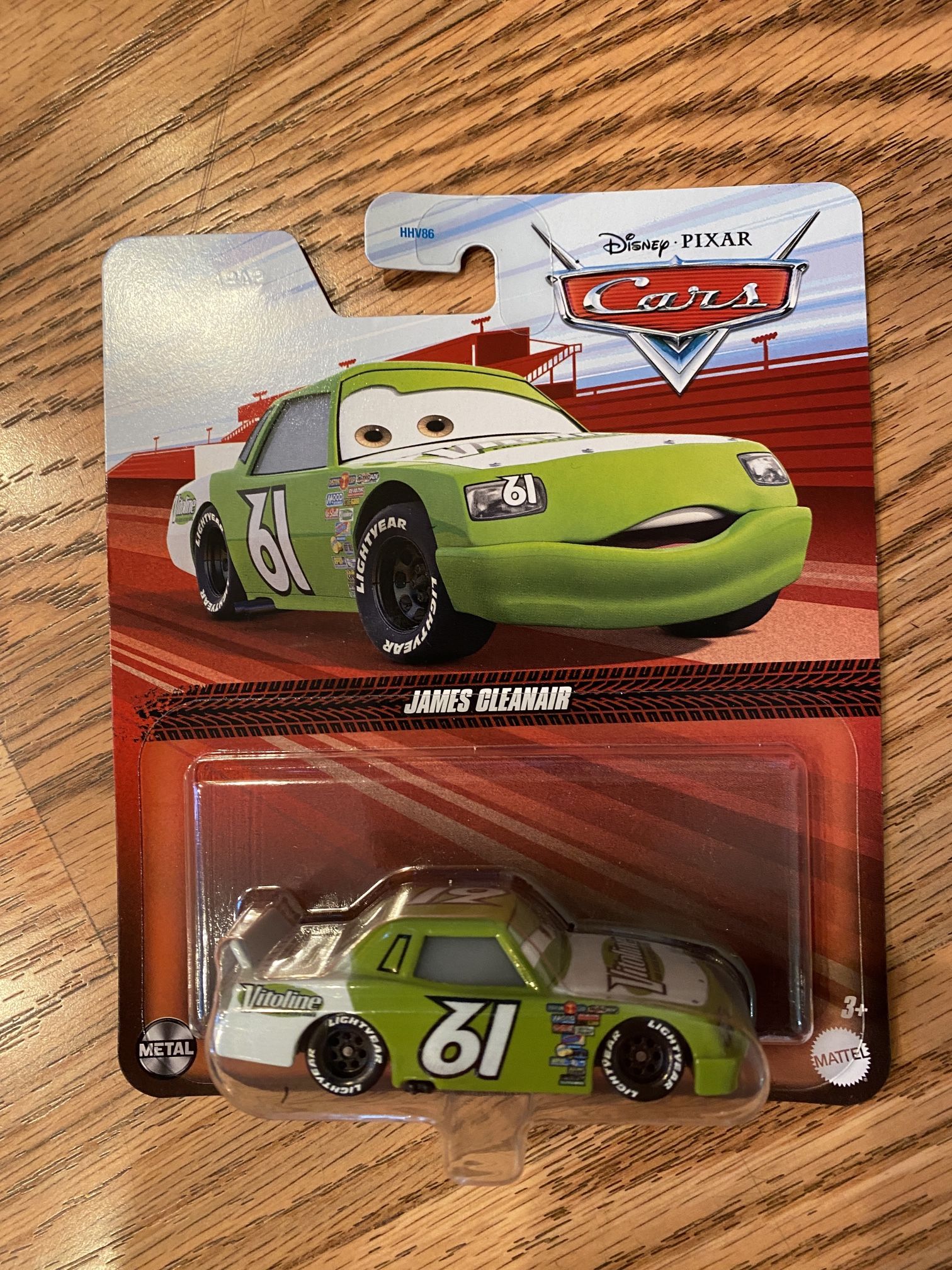 Disney Pixar Cars James Cleanair Vitoline