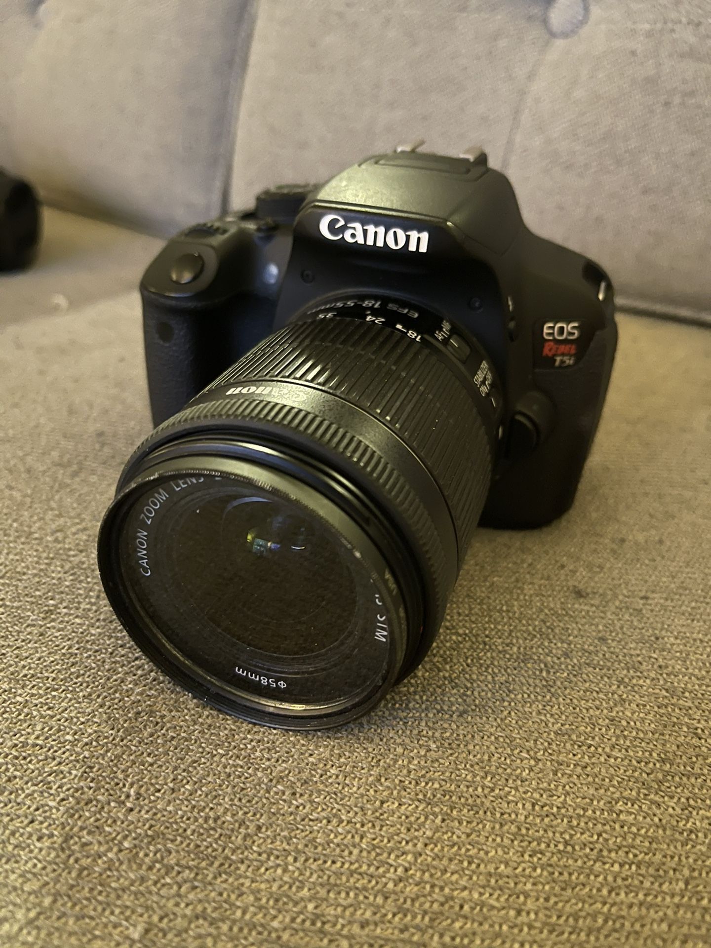 Canon EOS Rebel T5i with 18-55mm Lens