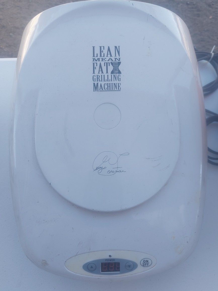 Lean Mean Fat Reducer Grilling Machine