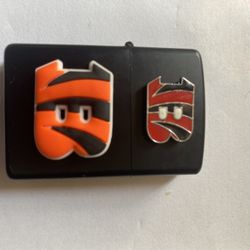 Cincinnati Bengals fliptop lighter new without fluid
