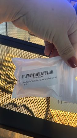Small Purple Rubber Grommets or Caps Bag