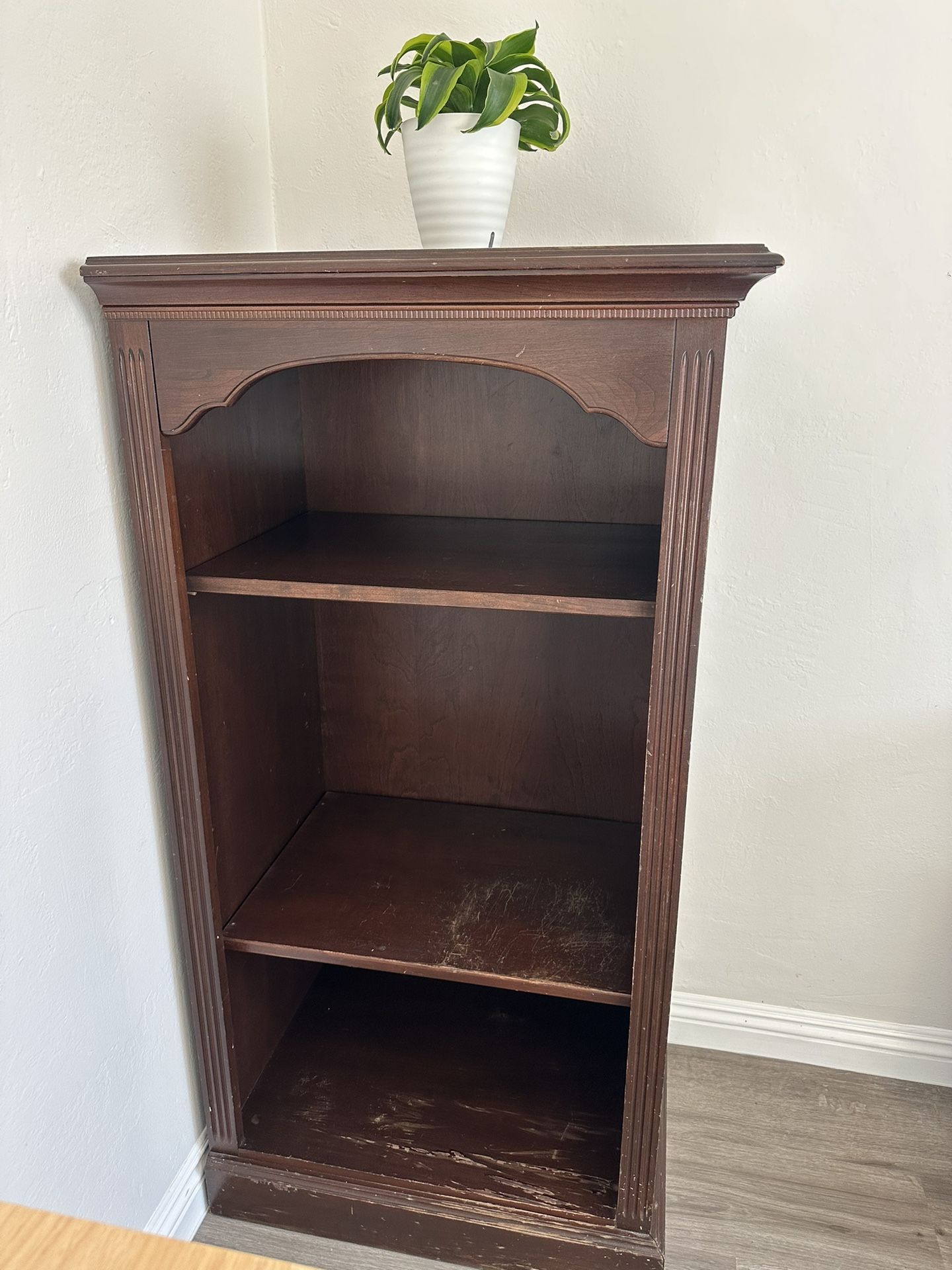 Standing Wood Shelves