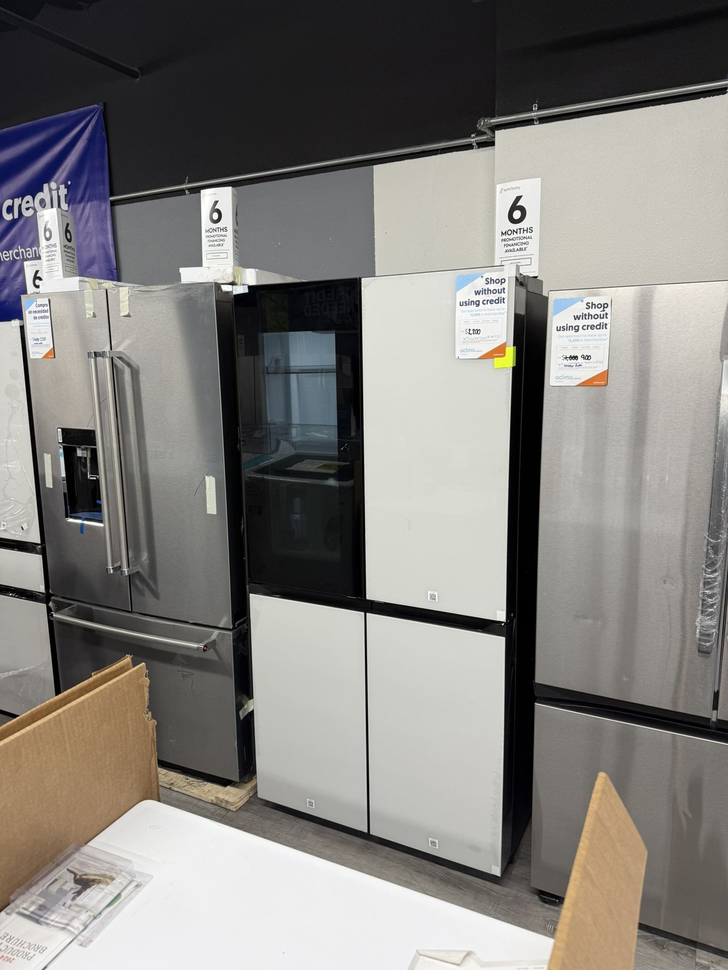 Samsung BESPOKE 29 Cubic Ft. 4-Door Flex Refrigerator With Ice Maker And Water Dispenserš„FINANCING AVAILABLE š„