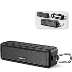 Raymate - Altavoces Bluetooth, sonido estéreo HiFi con DSP, altavoz inalámbrico Bluetooth-V5.0 de 30W IPX7 impermeable, 1000 minutos de reproducción, 