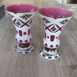 Pair Of Antique Vases