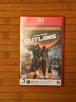 Star Wars Outlaws Switch 2 Mint Condition