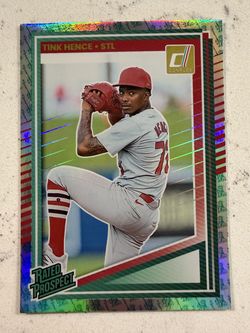 2025 Donruss Baseball Liberty Foil Parallel- Tink Hence Cardinals