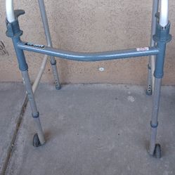 BlackWheelchair  and Walkers Are Silver.