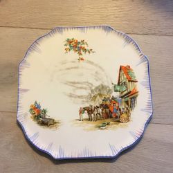 Vintage H&K Tunstall Decorative Display Plate 