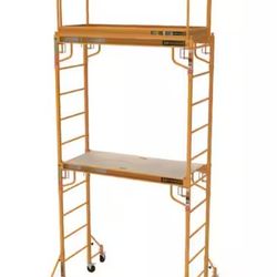 MetalTech 
12 ft.  2-Story Mobile Baker Scaffolding.