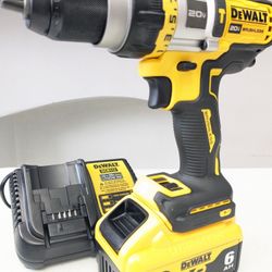 20V - 60V Max DeWalt FLEXVOLT ADVANTAGE 1/2" Hammer Drill + 6AH XR Starter Kit 