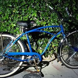 Schwinn Blue Cruiser Lowrider Bike