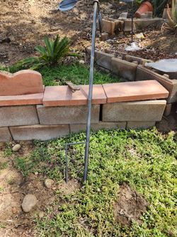 Free concrete blocks.