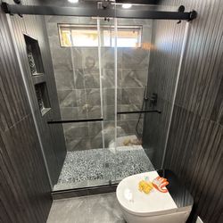 Shower Doors With Install 