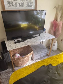 TV and PC Desk