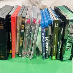 DVD’s and Blu Rays