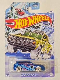 HOT WHEELS . WINTER SERIES . 2011 SUBARU WRX STI .