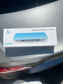 PARTIM NX100 Dual Lens Car Mirror Camera