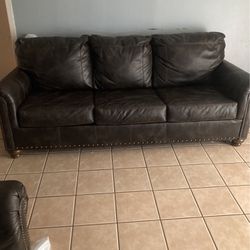2 Brown Couches