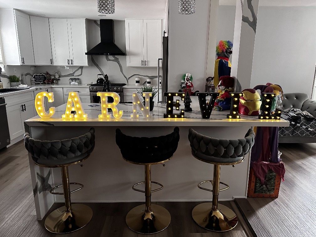 CarnEvil Letters Halloween Killer Clown Circus