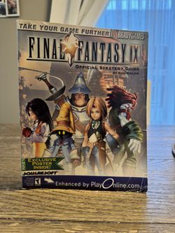 Final Fantasy Nine Official Strategy Guide Ps1