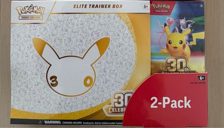 Pokémon 30th ETB and Booster Bundle