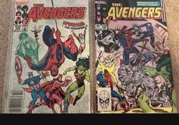 Bronze Age Avengers 236-237 Comics (Spider Man)