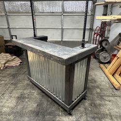 Industrial bar cart Custom To Your Preference 