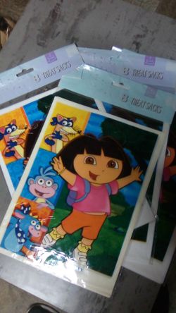 Dora The Explorer Party Bags 5 Pks 8