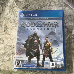 God Of War Ragnorok Launch Edition PS4 Upgrade To Ps5