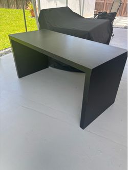60”X 24” Black Desk
