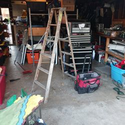 Ladder 6ft Wood Werner