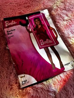 PINK BARBIE BOX COSTUME