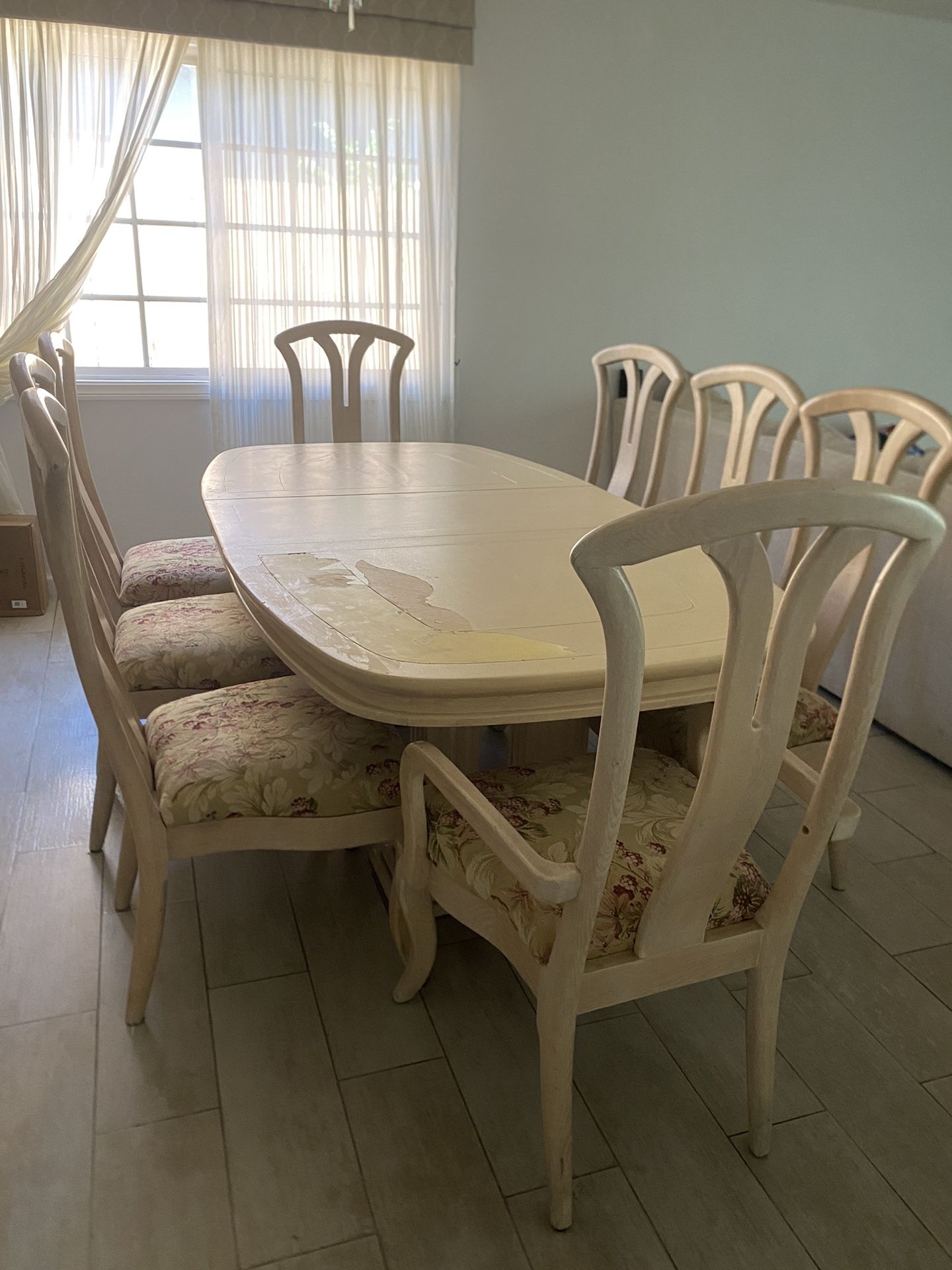 8 Person Dining Table