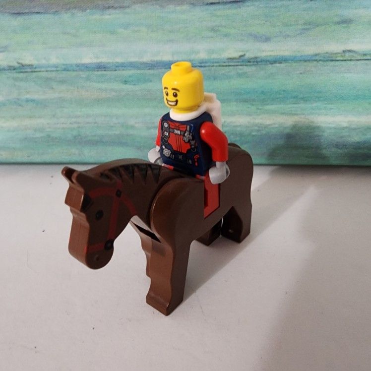 Lego Figure and Horse