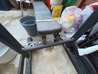 Pull up dip bar bench station. 150$  OBO