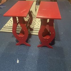 Set Of Magazine End Storage Table