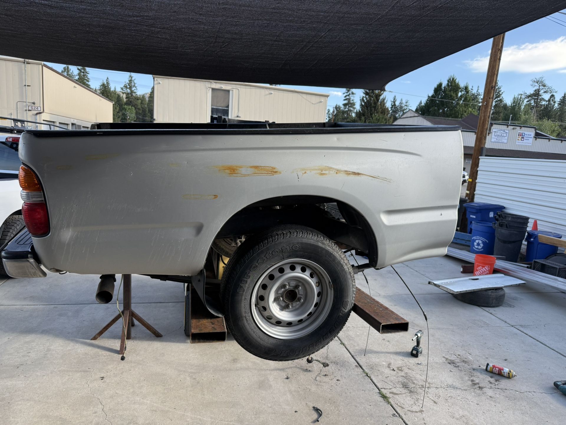 Back half Truck Bed For Tacoma