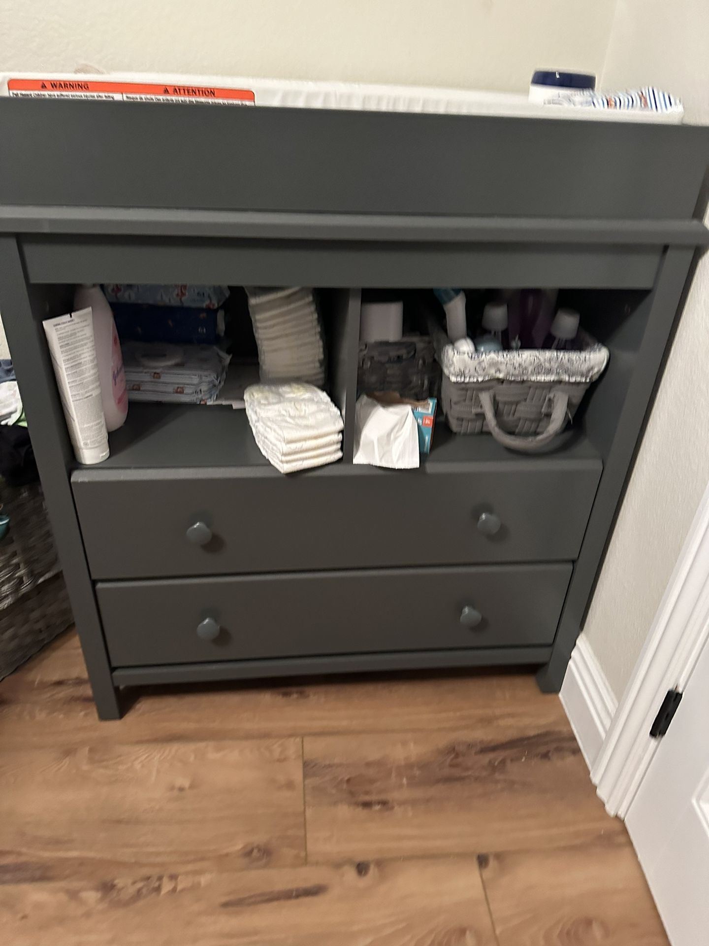Changing Table With Pad 