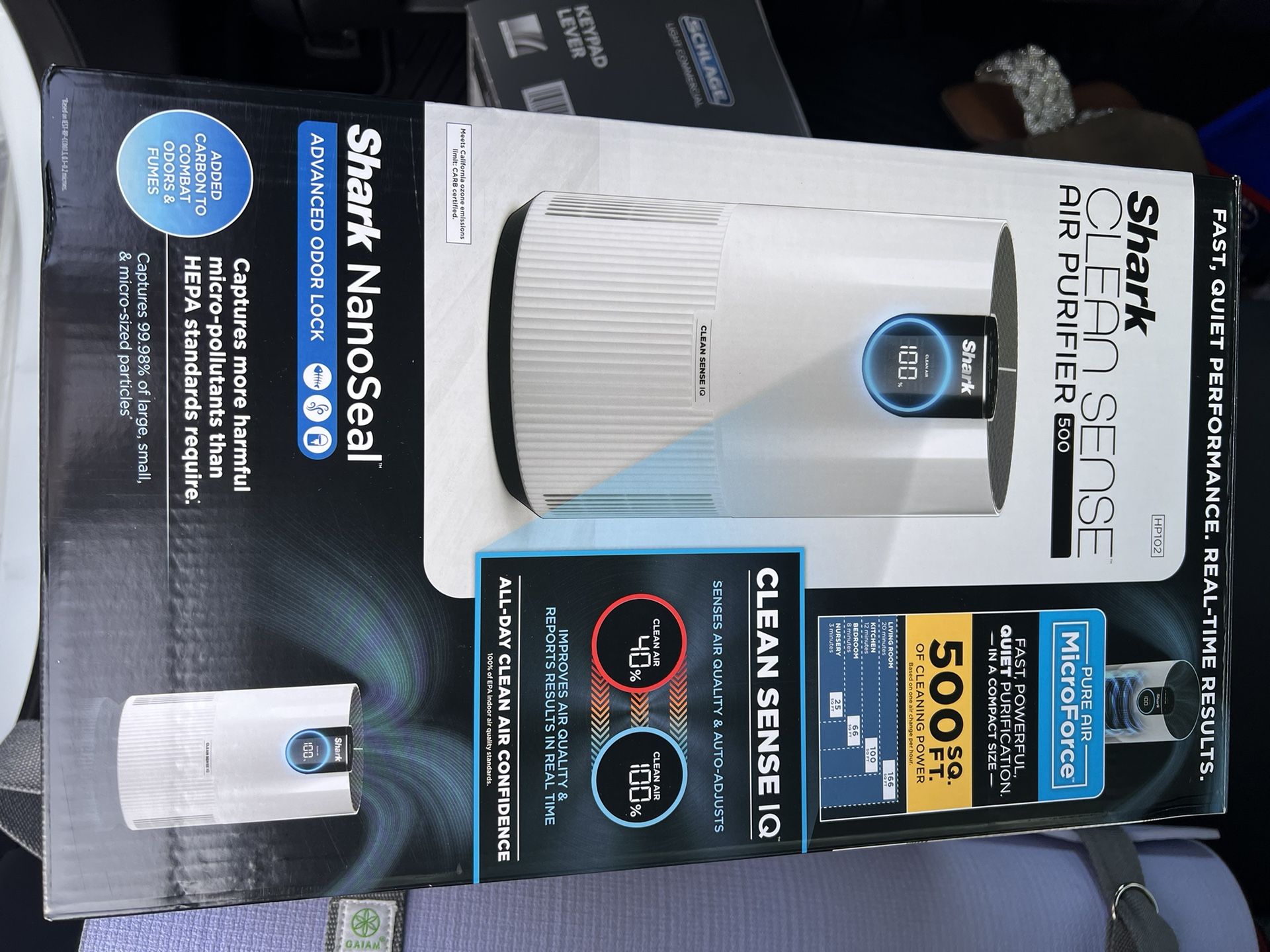 Shark Air Purifier with HEPA Air Filter - 500 sq ft