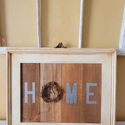 Handcrafted HOME Sign! 
