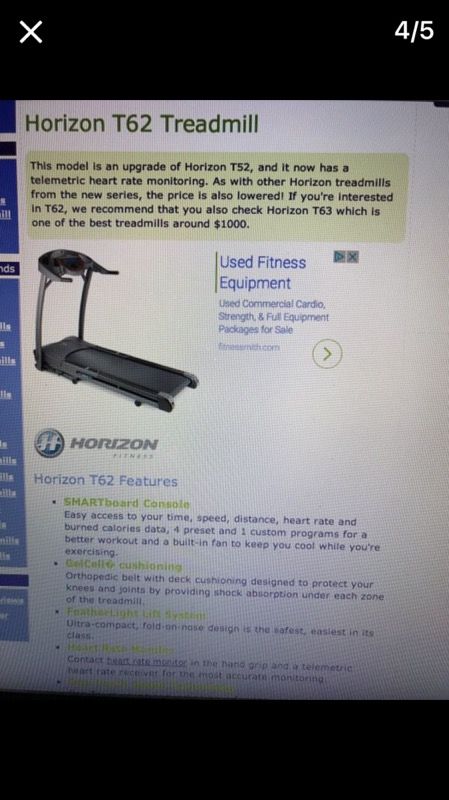 Horizon t62 treadmill new arrivals