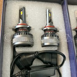 H3 LED Fog Light Bulb 6500K White,  30W 8000Lumen, H3 LED Headlight Bulbs for Fog Lamp DRL High/Low Beam, Canbus Error Free Long Lifespan 