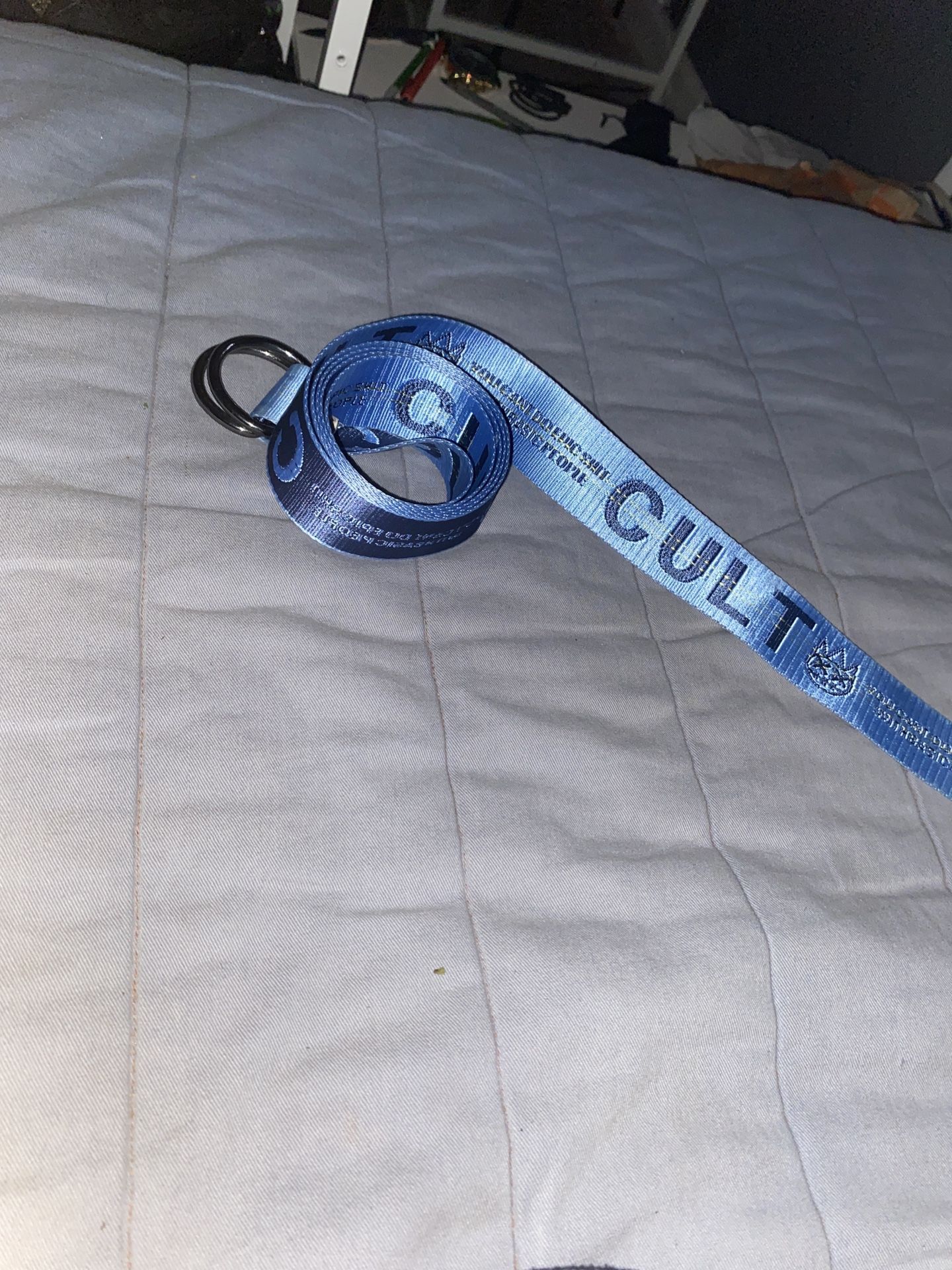 Blue Reversible Cult Belt