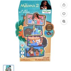 Moana 4pk Sliding Lip Gloss in Box